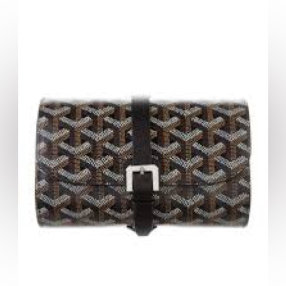 Goyard Handbags - Goyard‎ Goyardine Watch Case in Black